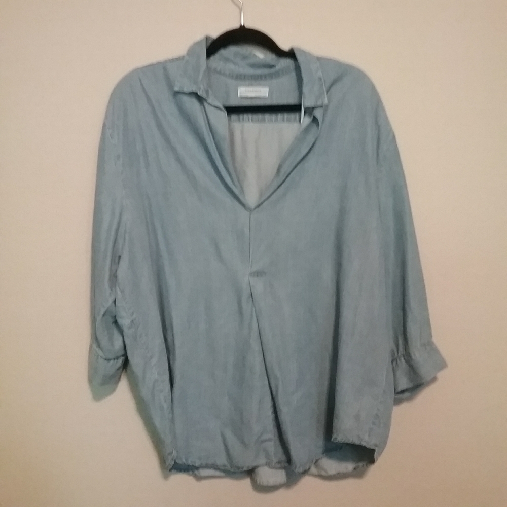 Zara Denim top size XL